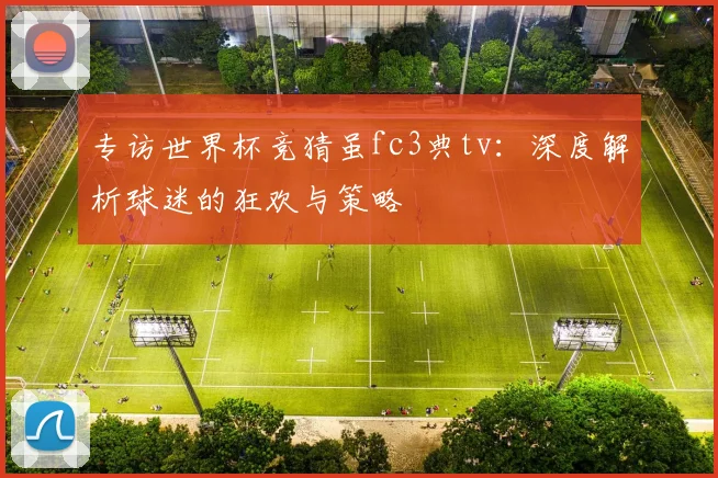 专访世界杯竞猜虽fc3典tv:深度解析球迷的狂欢与策略